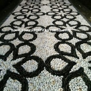 Nghệ thuật trang trí cho khu tiểu cảnh resort bằng sỏi trắng bóng