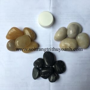 Sỏi bóng nhiều màu