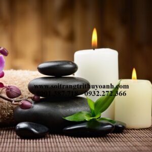 Sỏi đen bóng dùng cho massage