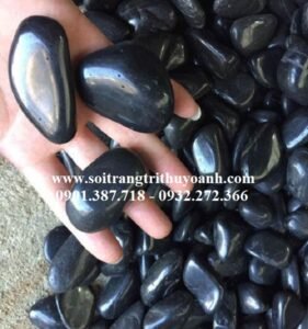 Sỏi đen bóng nhập khẩu